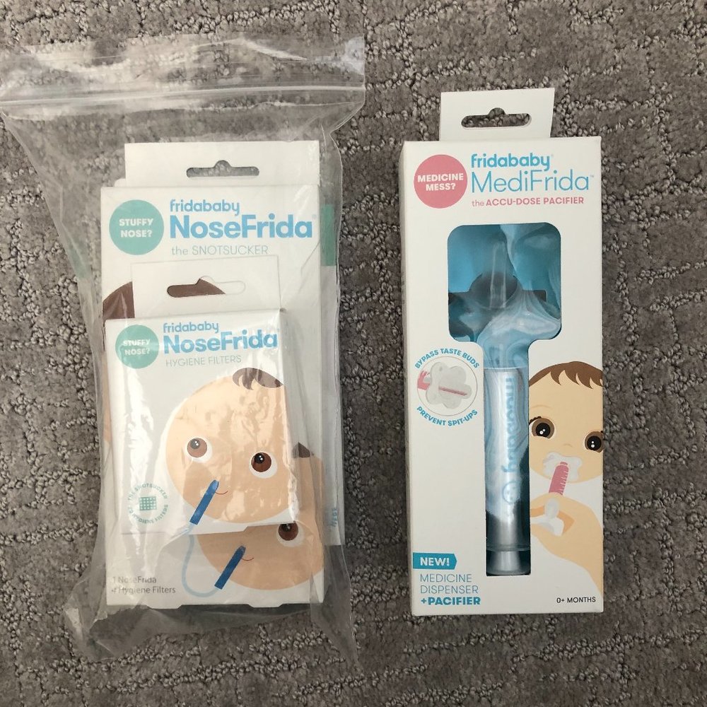 NWT FridaBaby NoseFrida and MediFrida